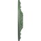 Ekena Millwork Tristan Ceiling Medallion (Fits Canopies up to 5 1/2"), Hand-Painted Athenian Green, 26"OD x 3"P CM26TNAGF - alternate 3